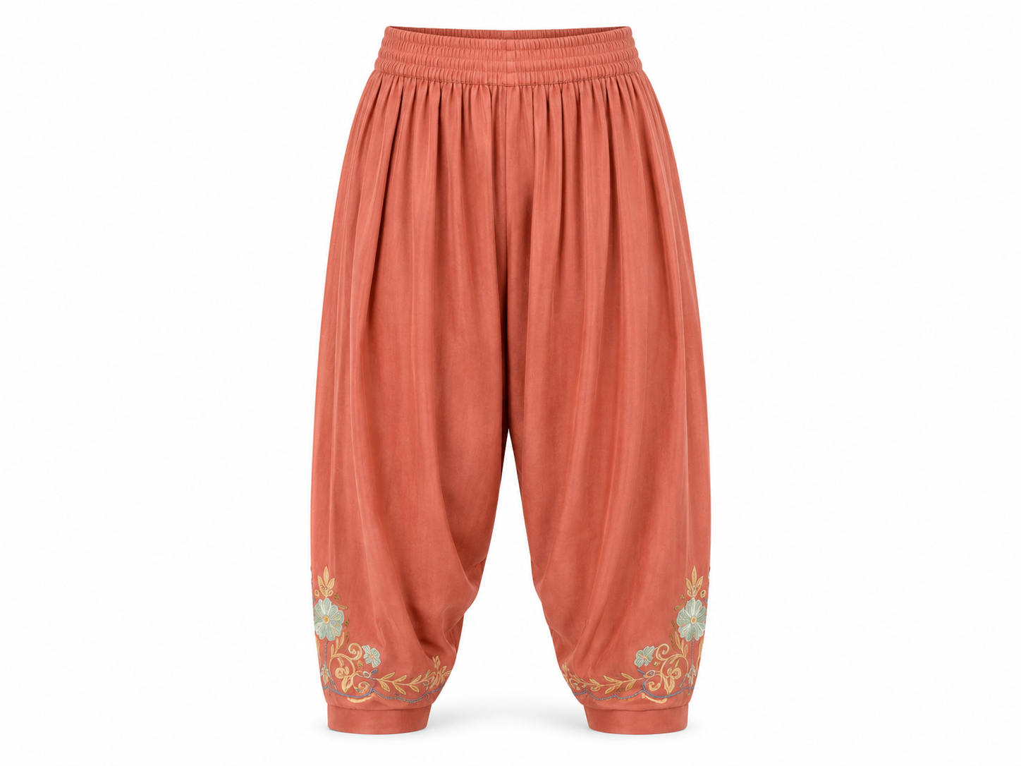 Kashmir Aari cotton Co-Ord Set | Rose Pink